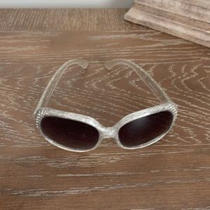 Kids diamond sided glitter sunglasses
